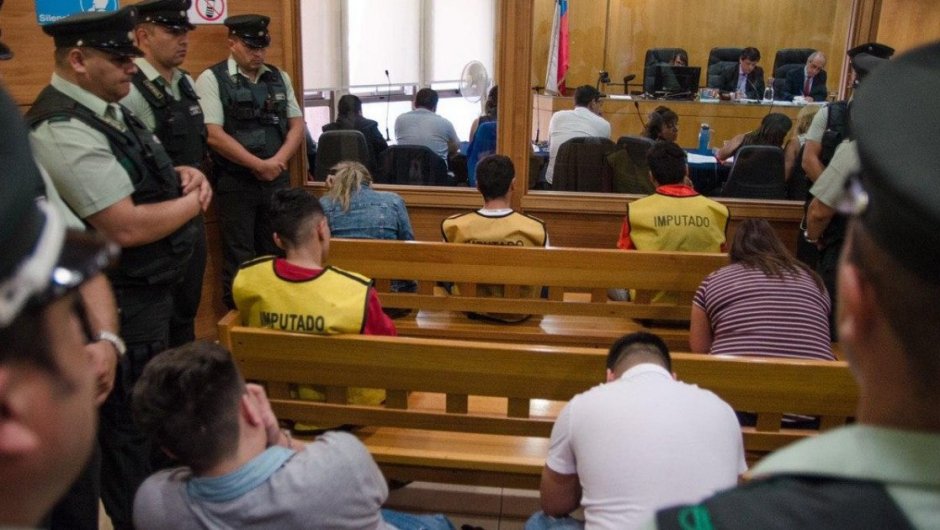 Cinco de los ocho condenados presentaron recursos de nulidad del juicio. (Imagen Bárbara Ramos). 