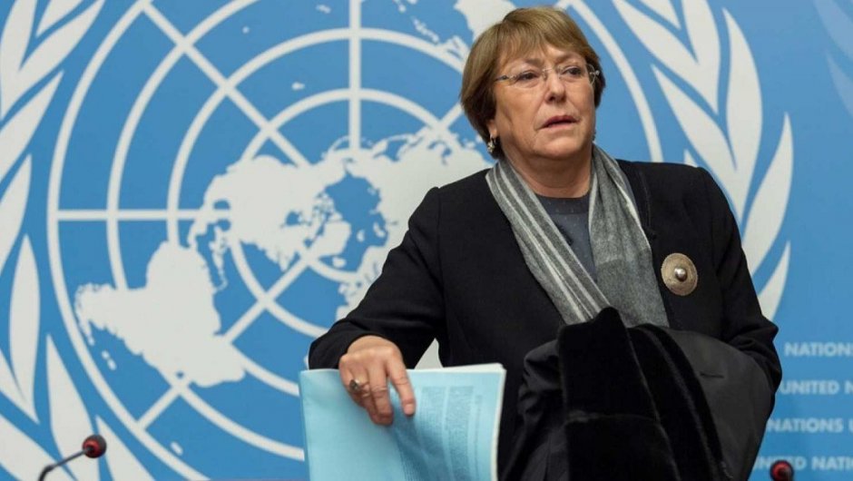 Michelle Bachelet, alta comisionada para los Derechos Humanos de Naciones Unidad. 